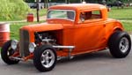 32 Ford Hiboy Chopped 3W Coupe