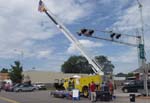 57 Ford Ladder Truck