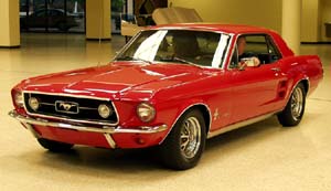 67 Ford Mustang Coupe