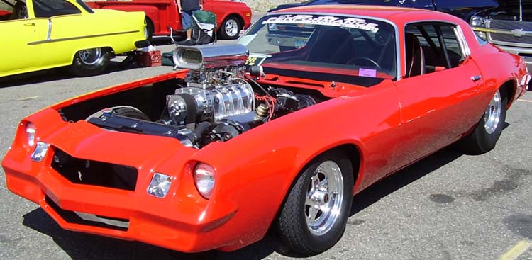 76 Chevy Camaro Coupe Pro Street
