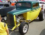 32 Ford Hiboy Chopped 3W Coupe