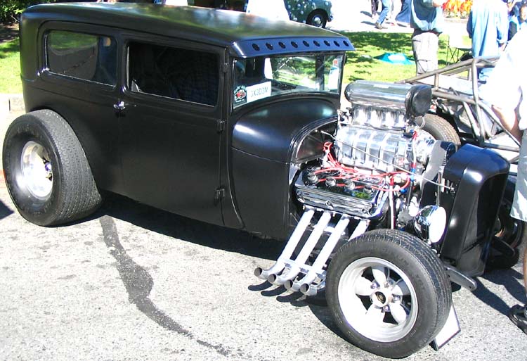 28 Ford Model A Hiboy Tudor Sedan