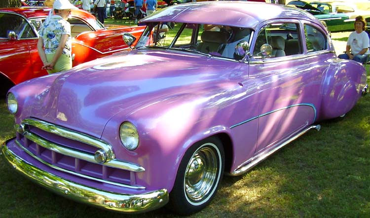 49 Chevy 2dr Fleetline Sedan