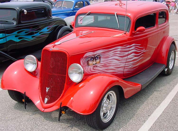 33 Ford Chopped Victoria Sedan