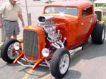 32 Ford Hiboy Chopped 3W Coupe