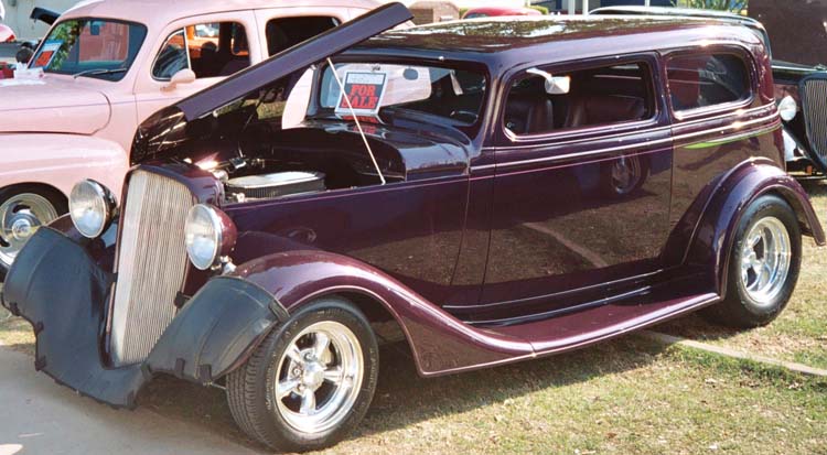 34 Chevy Chopped Victoria Sedan