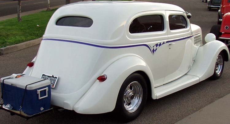 35 Ford Chopped Tudor Sedan