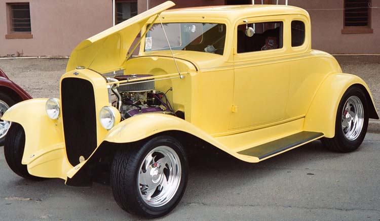 32 Chevy Chopped 5W Coupe