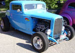 32 Ford Hiboy Chopped 3W Coupe