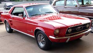67 Ford Mustang Coupe