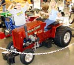 Garden Pulling Tractor & Crew