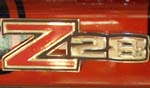 70 Chevy Camaro Z28 Coupe