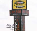 Lap 268 Scoring Tower