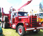 72 Kenworth Semi Log Hauler