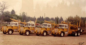 60's Kenworth Log Haulers