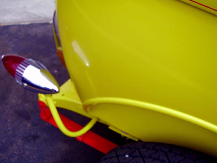 30 Chrysler Hiboy Chopped 4dr Sedan Custom Taillight