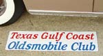 Texas Gulf Coast Oldsmobile Club Banner