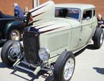 32 Ford Hiboy Chopped 5W Coupe