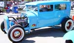 28 Ford Model A Hiboy Chopped Tudor Sedan