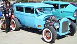 28 Ford Model A Hiboy Chopped Tudor Sedan