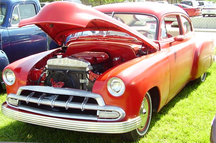 52 Chevy 2dr Fleetline Sedan Custom