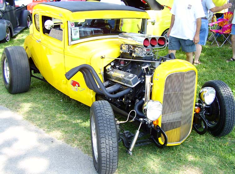 31 Ford Model A Hiboy Chopped Coupe