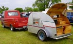 65 Ford Econoline Pickup w/Teardrop Trailer