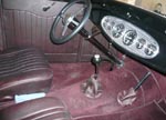 32 Ford Hiboy Chopped 5W Coupe Custom Dash