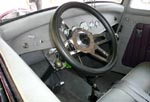 32 Ford Hiboy Chopped 3W Coupe Custom Dash