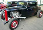 32 Ford Hiboy Chopped 3W Coupe