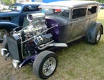 30 Ford Model A Hiboy Chopped Tudor Sedan