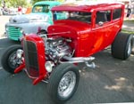 30 Ford Model A Hiboy Chopped Tudor Sedan