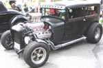 28 Ford Model A Hiboy Chopped Tudor Sedan