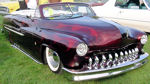 51 Mercury Chopped Convertible Custom