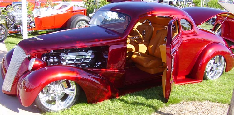 37 Chevy Chopped Coupe Custom