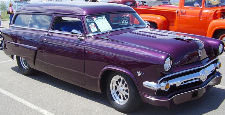 54 Ford Chopped Tudor Station Wagon