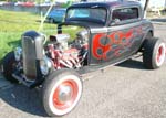 32 Ford Hiboy Chopped 3W Coupe