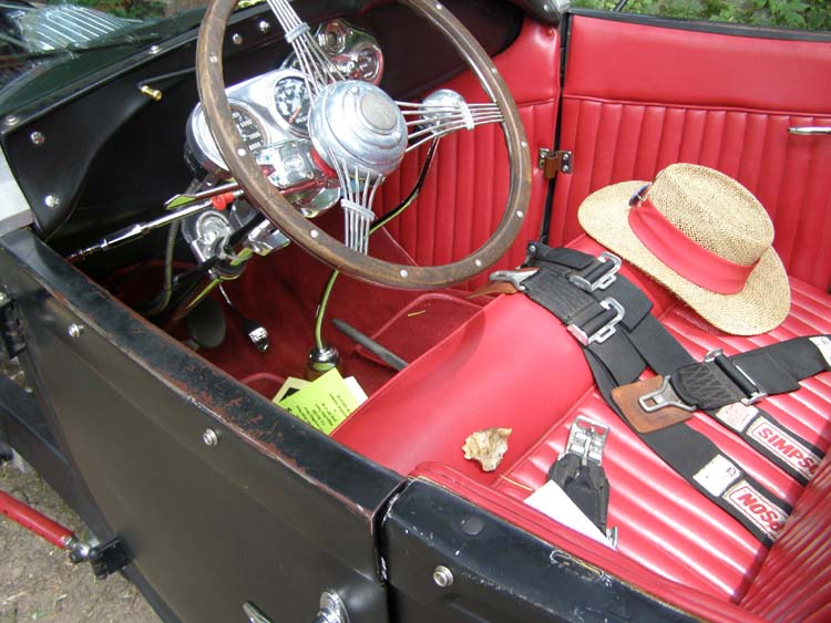 28 Ford Model A Hiboy Roadster Custom Dash