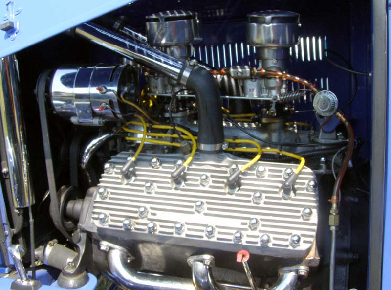 32 Ford Hiboy Roadster w/Lhead 2x2 V8
