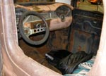 30 Ford Model A Hiboy Chopped Coupe Custom Dash