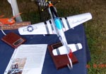North American P-51D Select Woods Scale Model