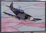 Super Marine Spitfire Mosaic Art