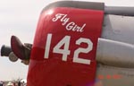 North American AT-6 Texan Fly Girl Nose Art