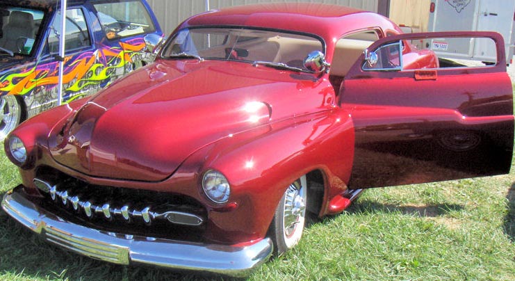 51 Mercury Chopped Tudor Sedan Custom