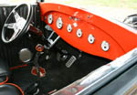 29 Ford Model A Hiboy Chopped Coupe Custom Dash