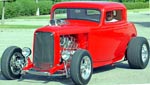 32 Ford Hiboy Chopped 3W Coupe