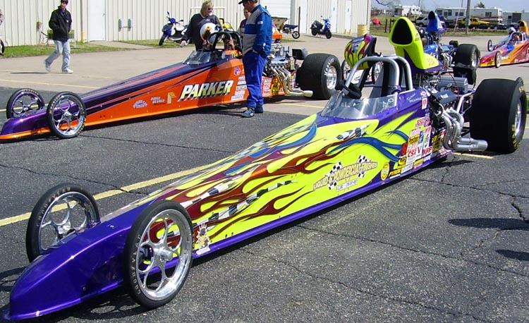 Rear Engine Rail Dragster