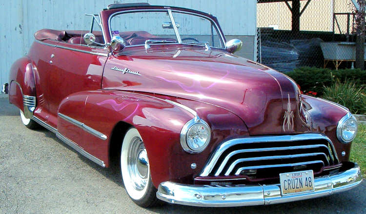 48 Pontiac Convertible Custom