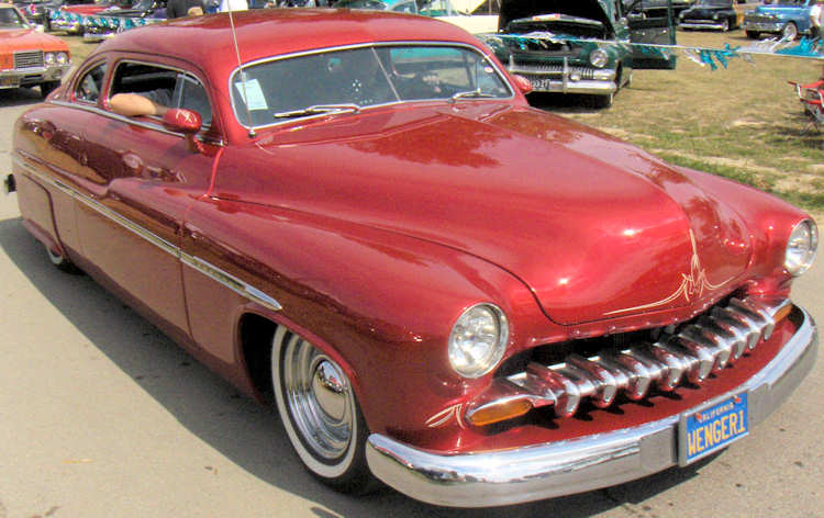 50 Mercury Chopped Tudor Sedan Custom