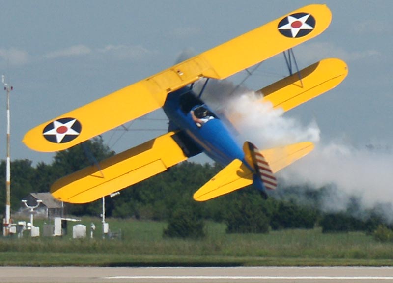Boeing Stearman PT-17<br>Aerobatics Show